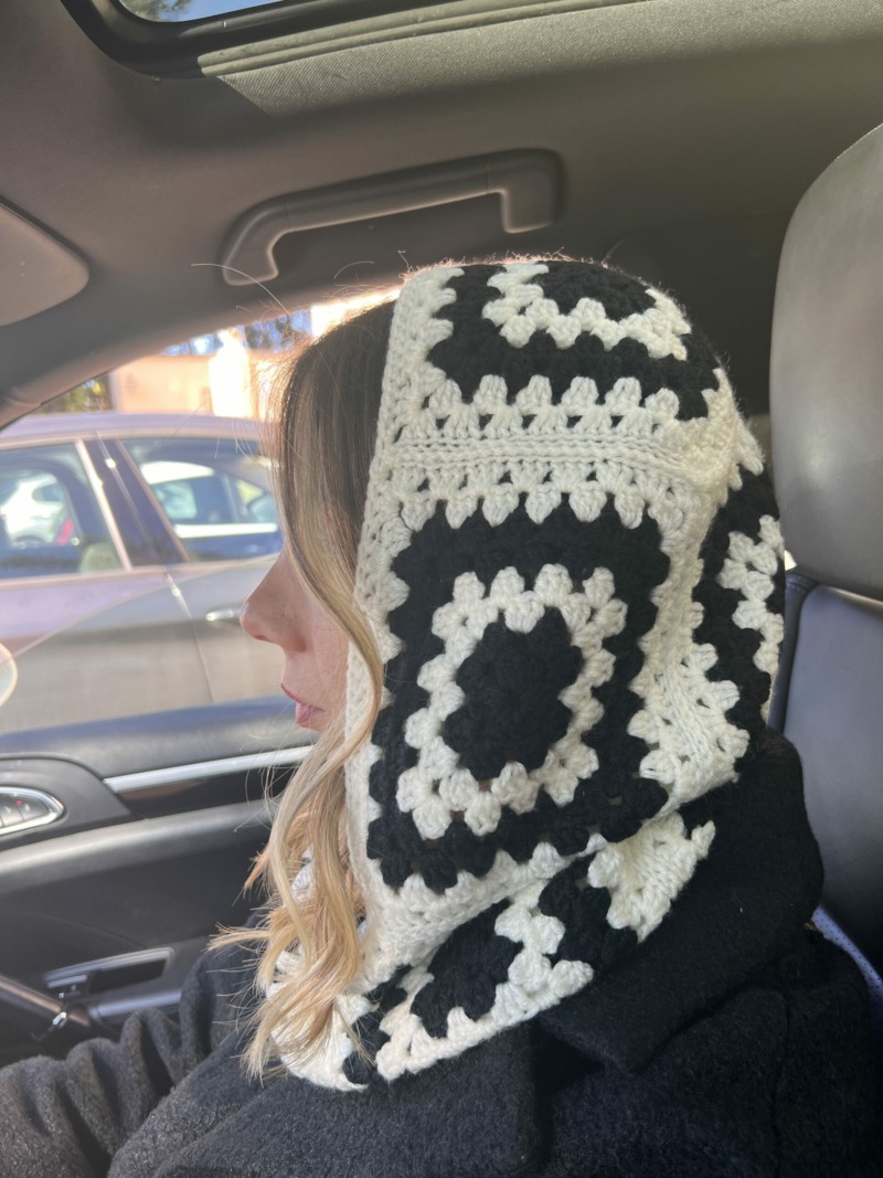 Balaclava Bianco e nero