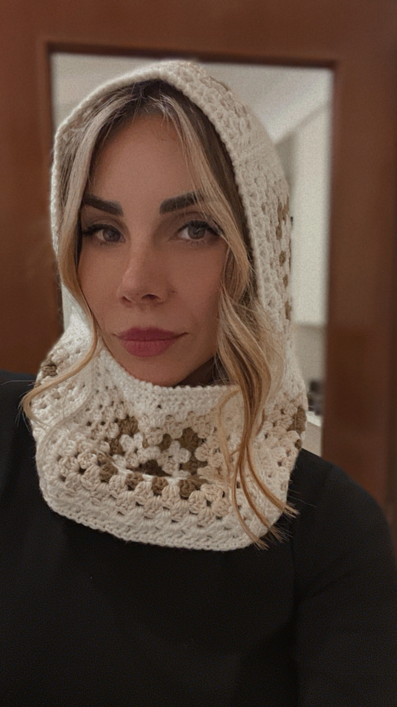 Balaclava total white