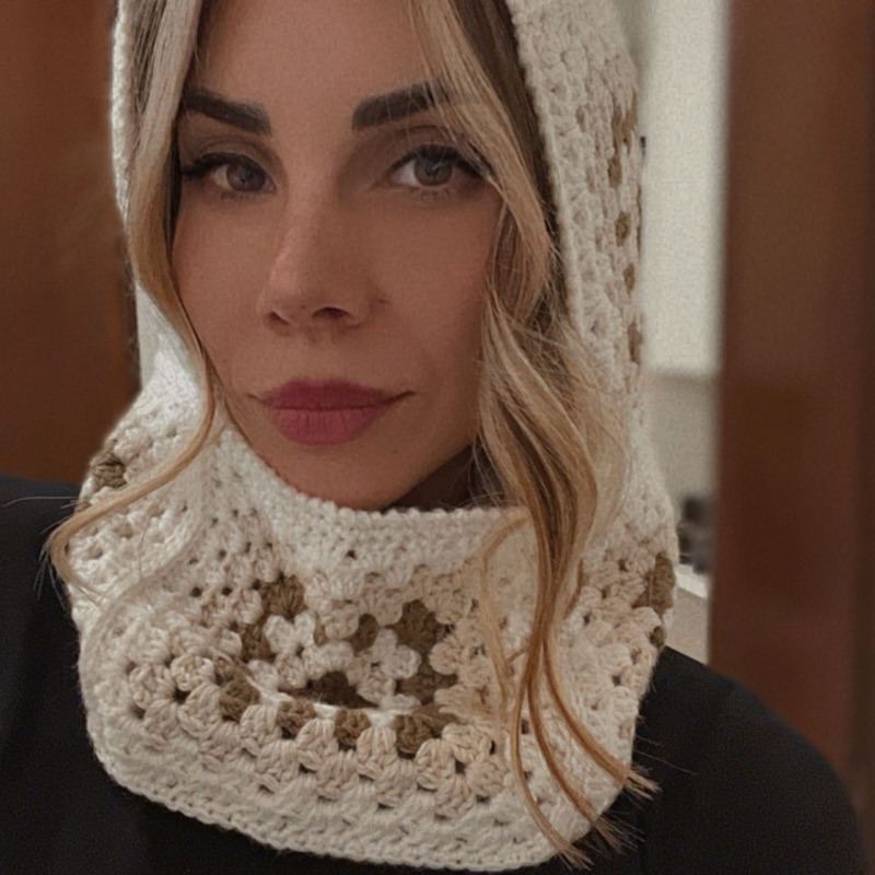 Balaclava total white