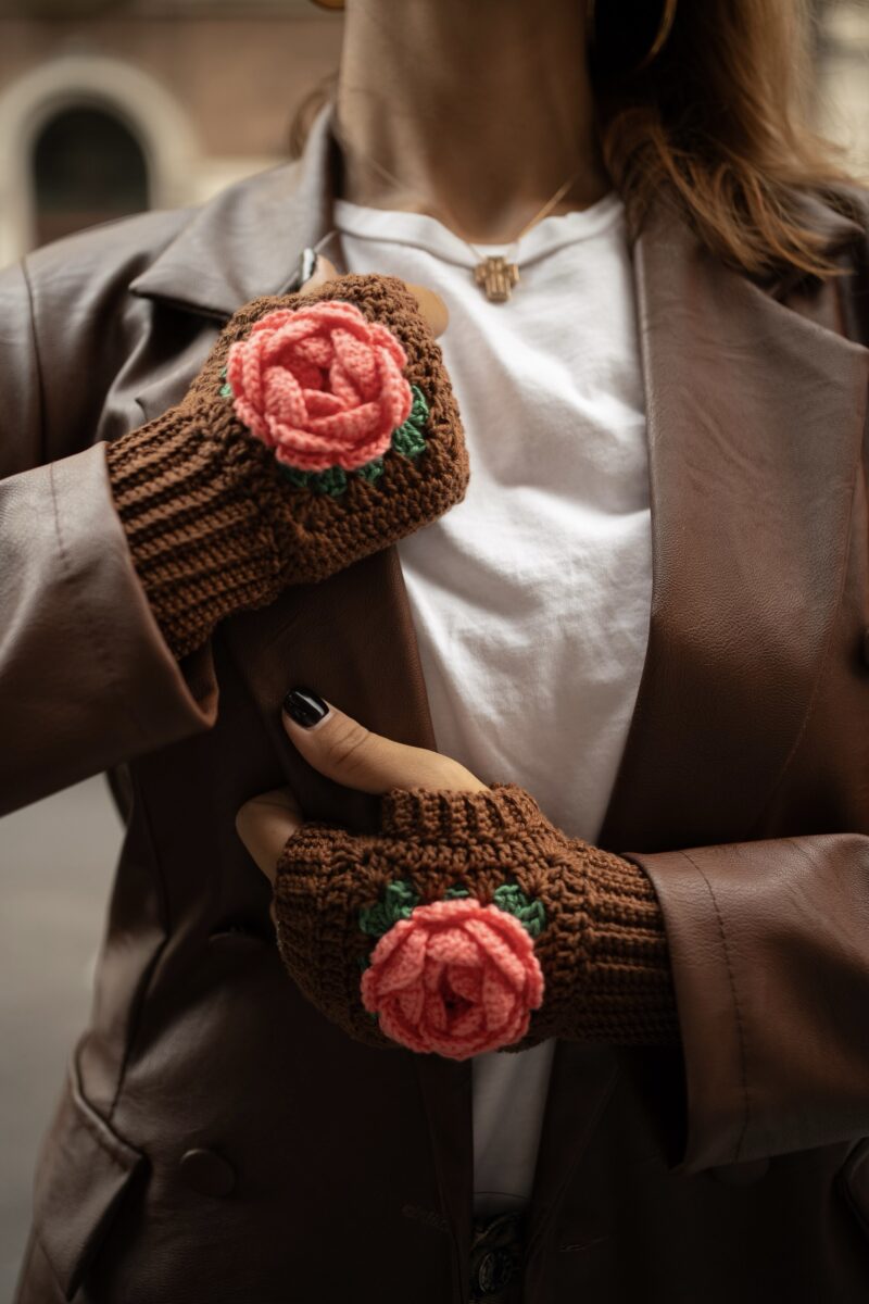 Guanti rose