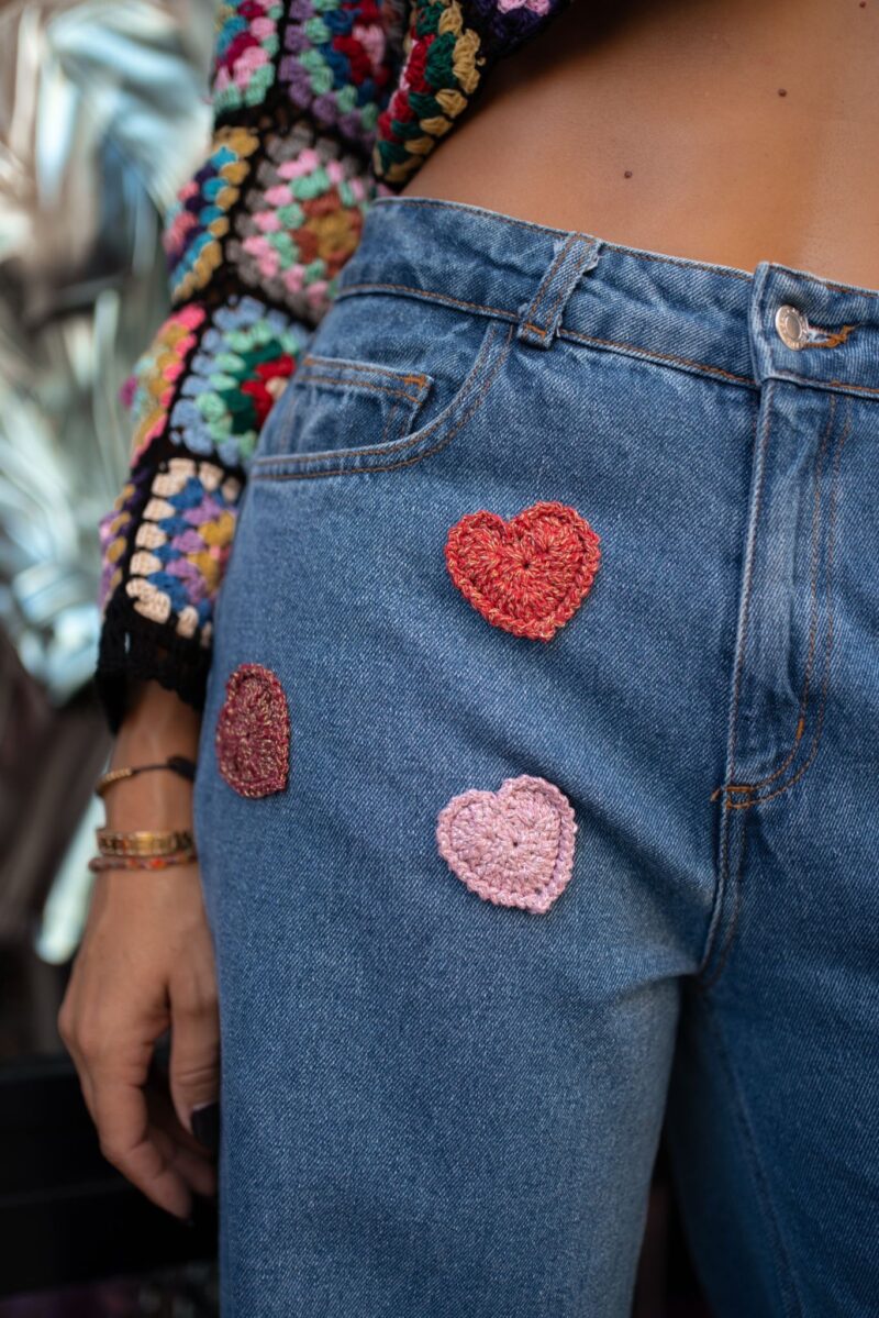 Jeans cuori