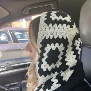 Balaclava Bianco e nero