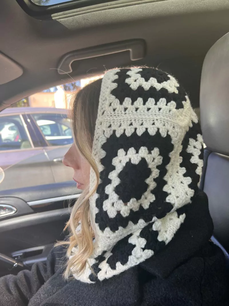 Balaclava Bianco e nero